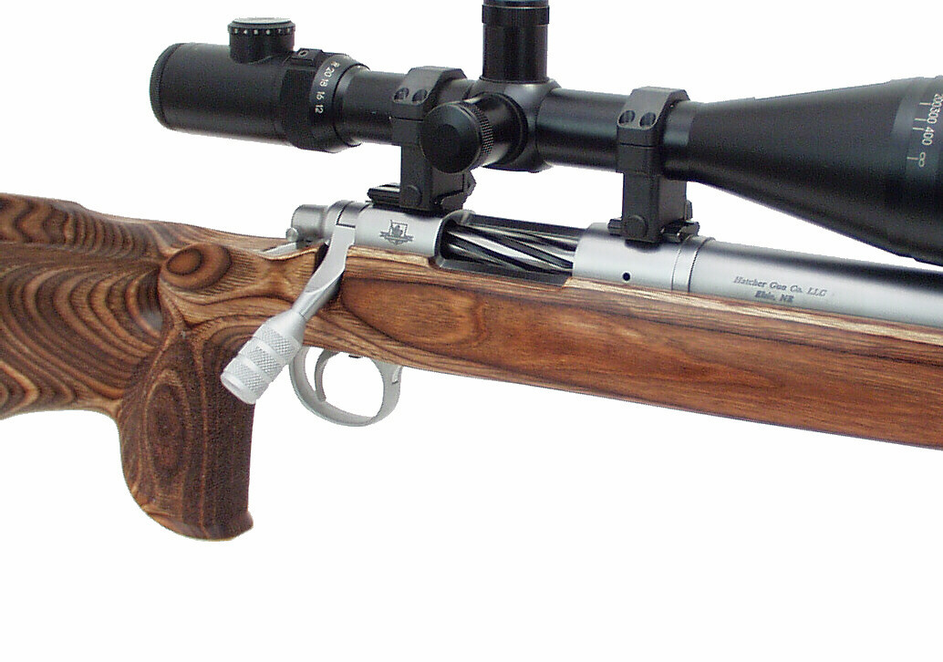 H.G.C. Custom Remington 700 .22-250 w/ Thumbhole Laminate Stock. 